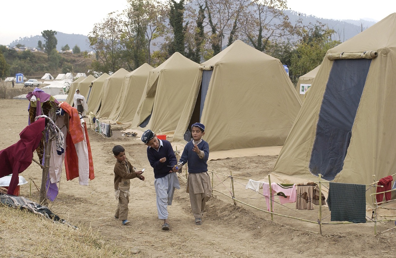 refugee camp