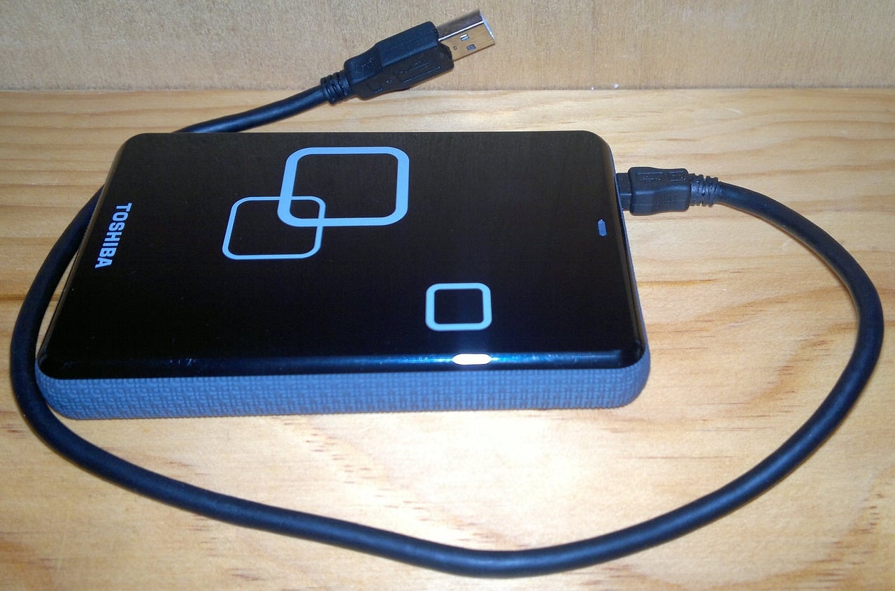 External hard drive