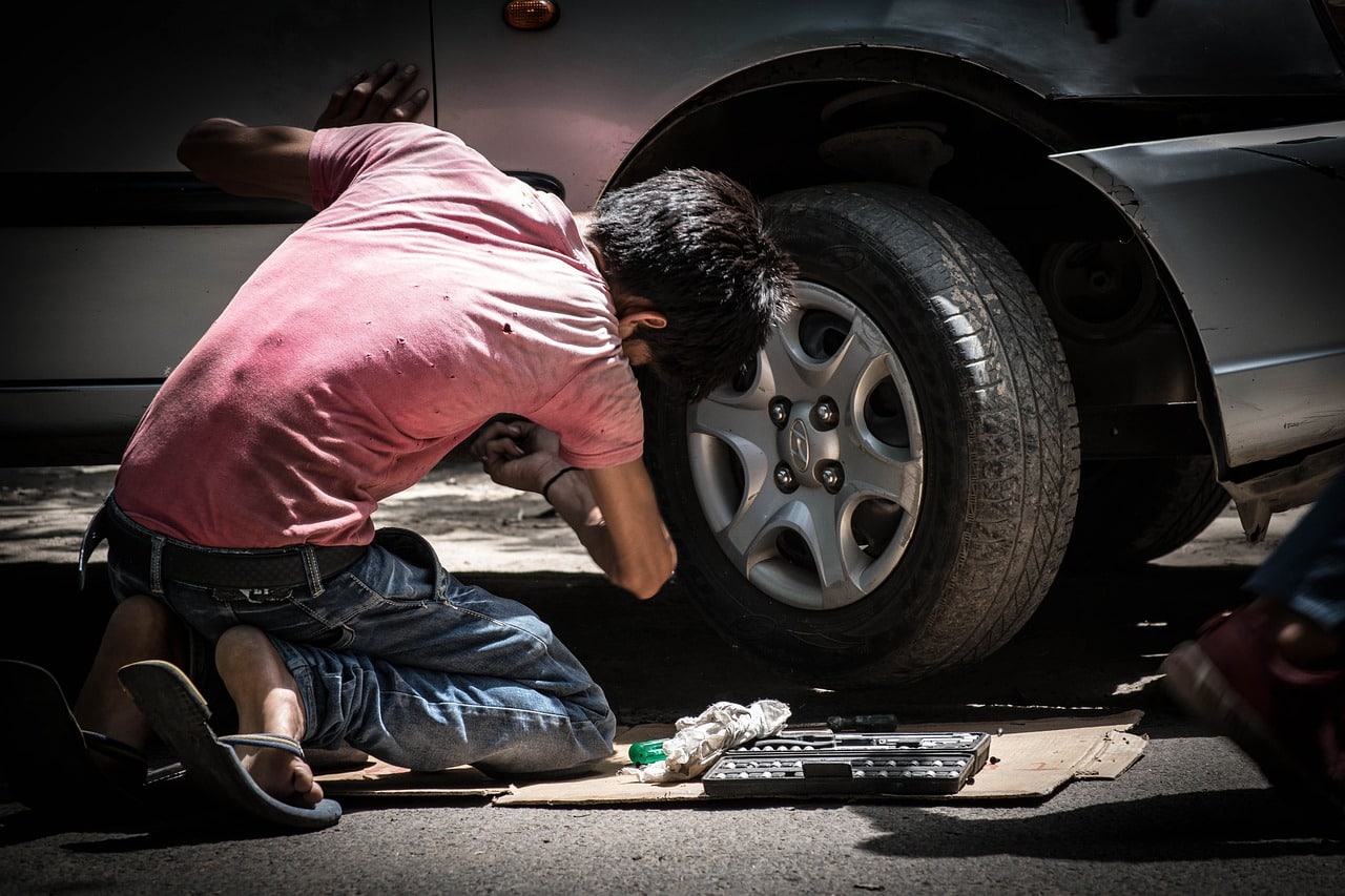 Child working