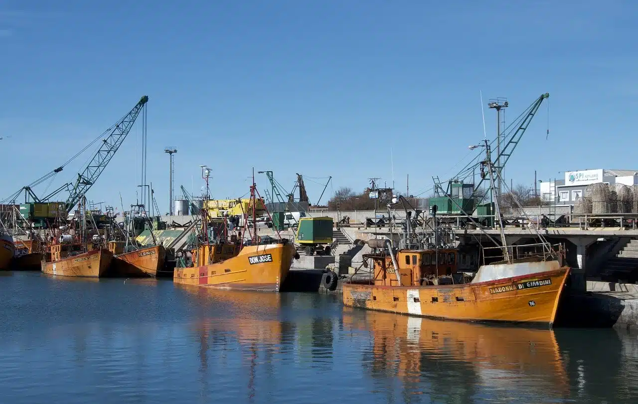 fishing boats