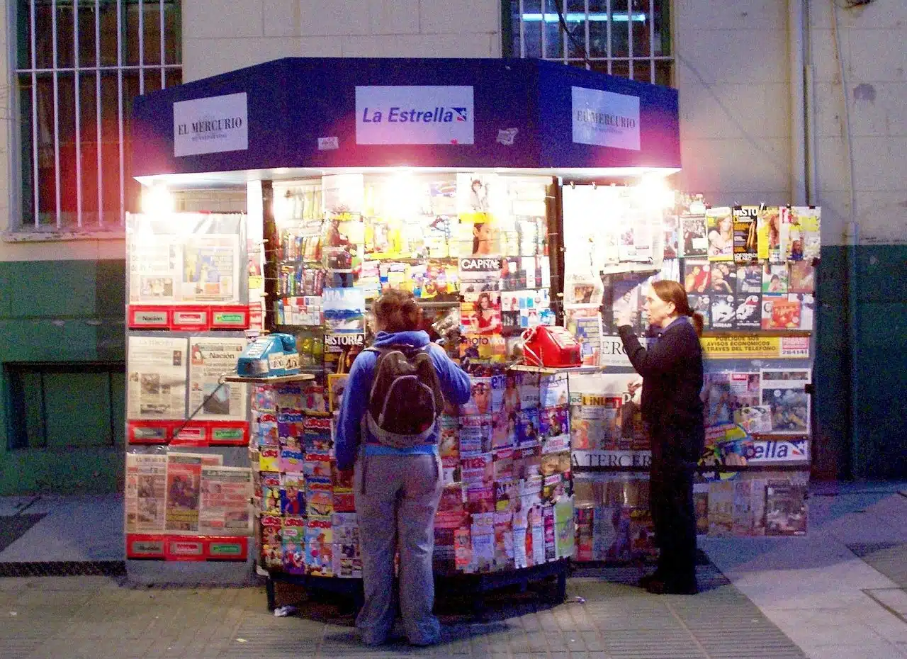 Newspaper sales