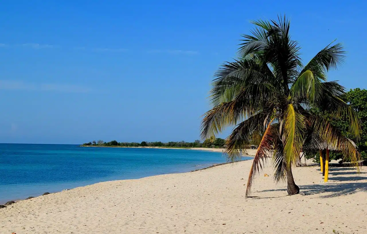 Cuban beach