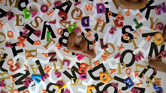 Pastime with letters