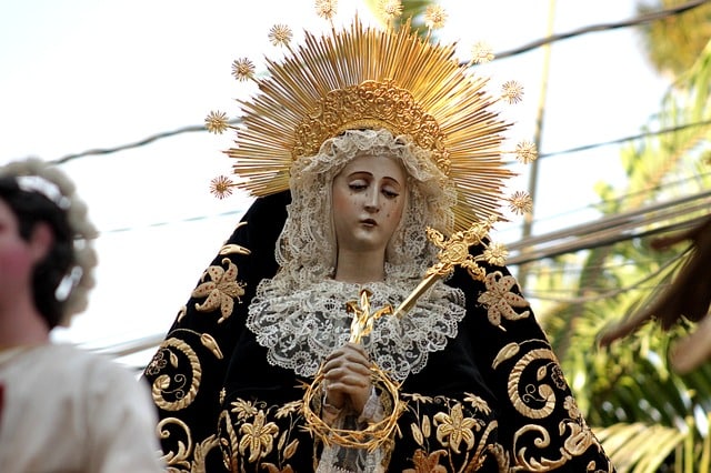 Procession of the Virgin of Santo Domingo Guatemala