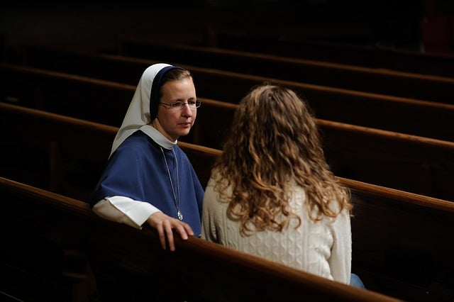 novice nun church