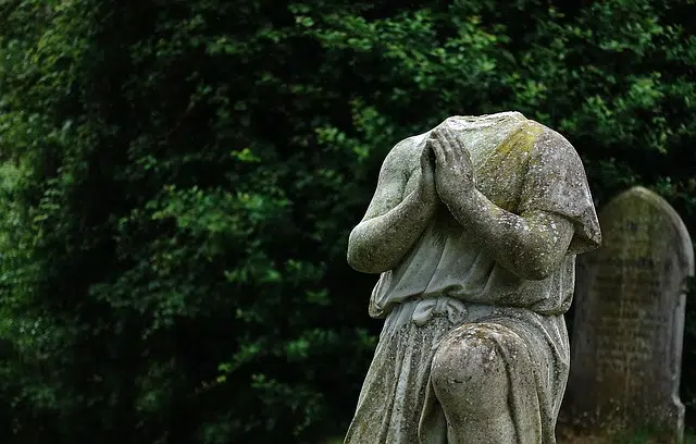 Headless sculpture