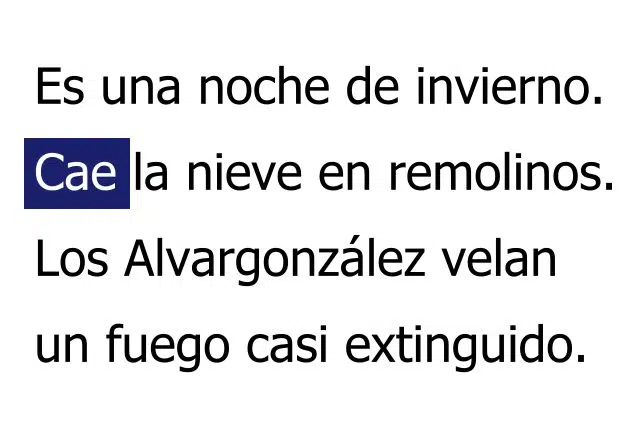 Syneresis poem Antonio Machado