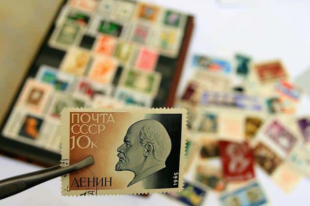 Lenin postage stamp