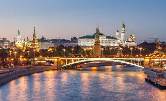 Kremlin Bridge, Russia