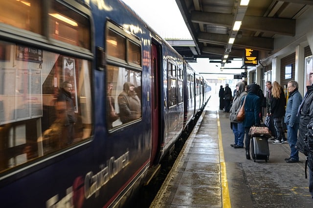 train platform