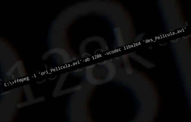 FFmpeg command line