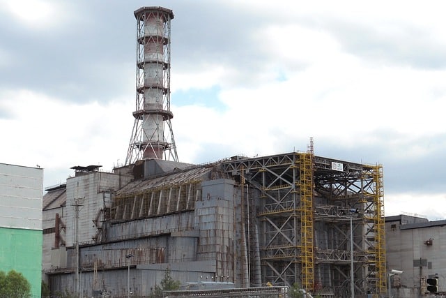 Chernobyl sarcophagus