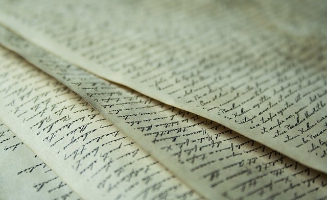 handwritten letters