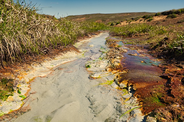 Sediment aggradation