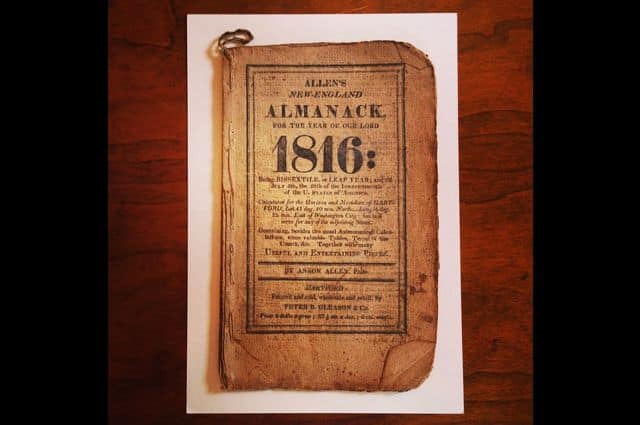 Almanac of 1816