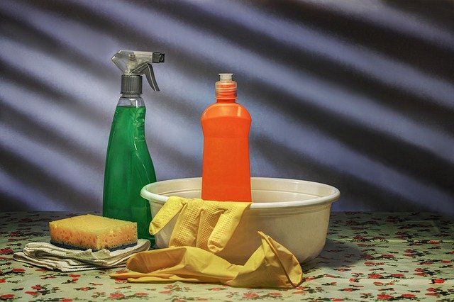 Germicidal cleaning