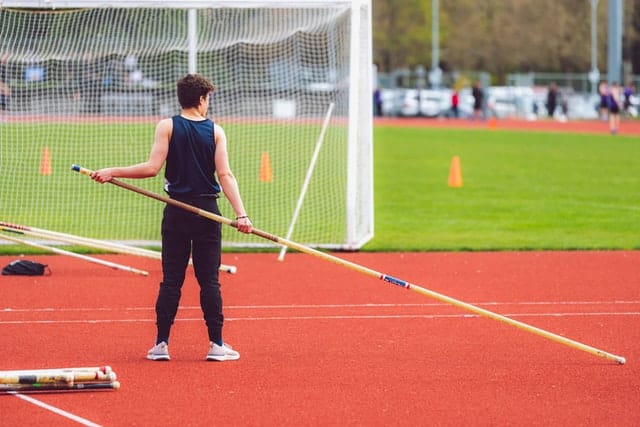 Pole vault decathlon