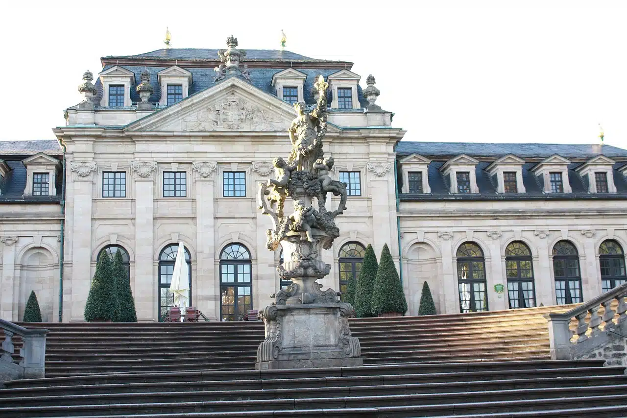 Staircase in German building