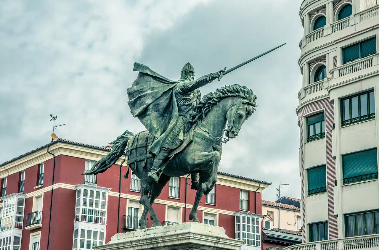 Monument of Mío Cid in Burgos