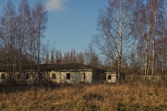 Ruined barracks