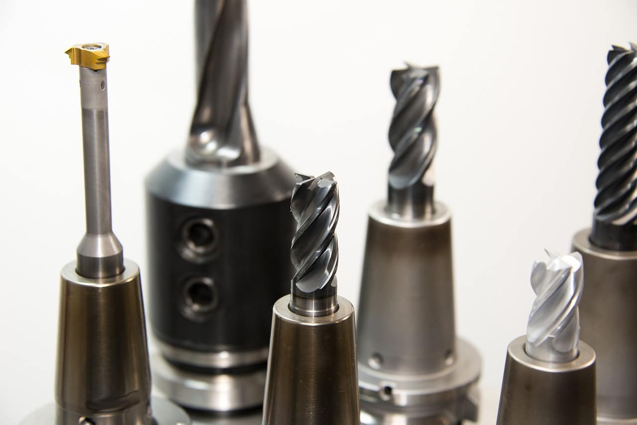 Various drill bits