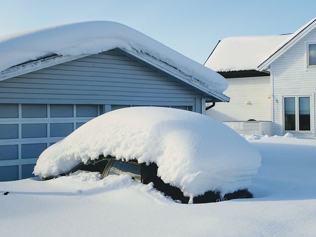 Snow car cover