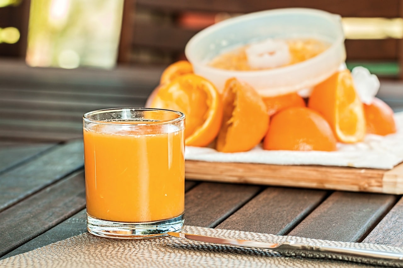 Natural orange juice