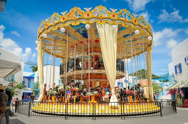 classic merry-go-round