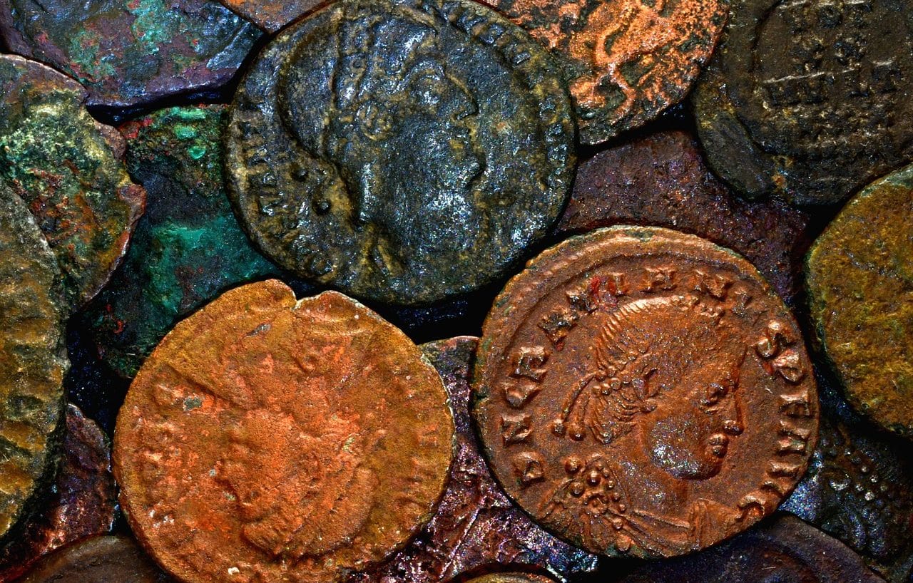 ancient roman coins