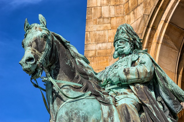 equestrian sculpture