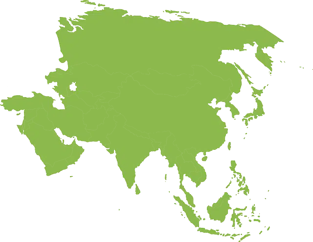 Asian map