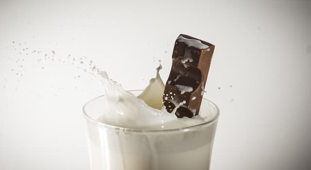 Chocolate and milk