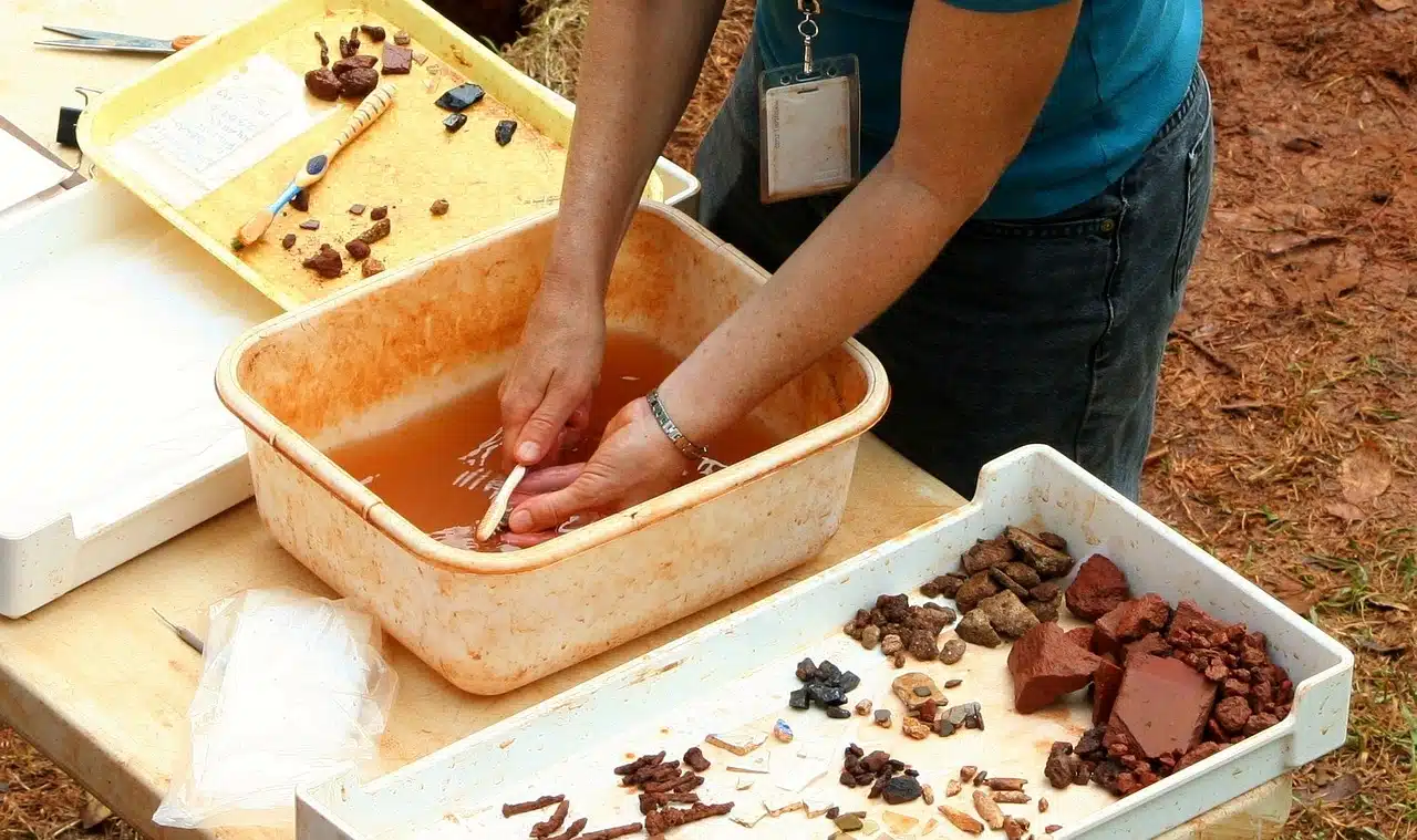 archaeological excavation