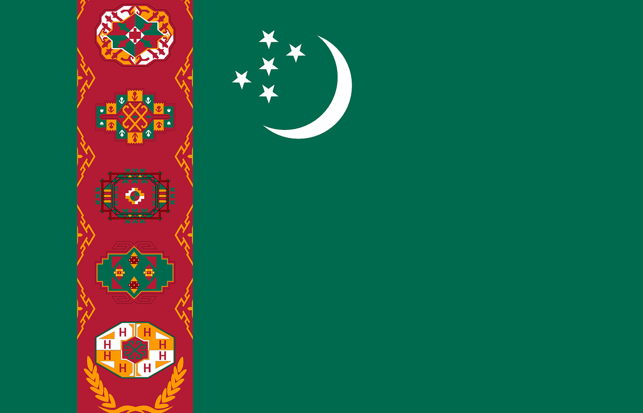 Turkmen flag