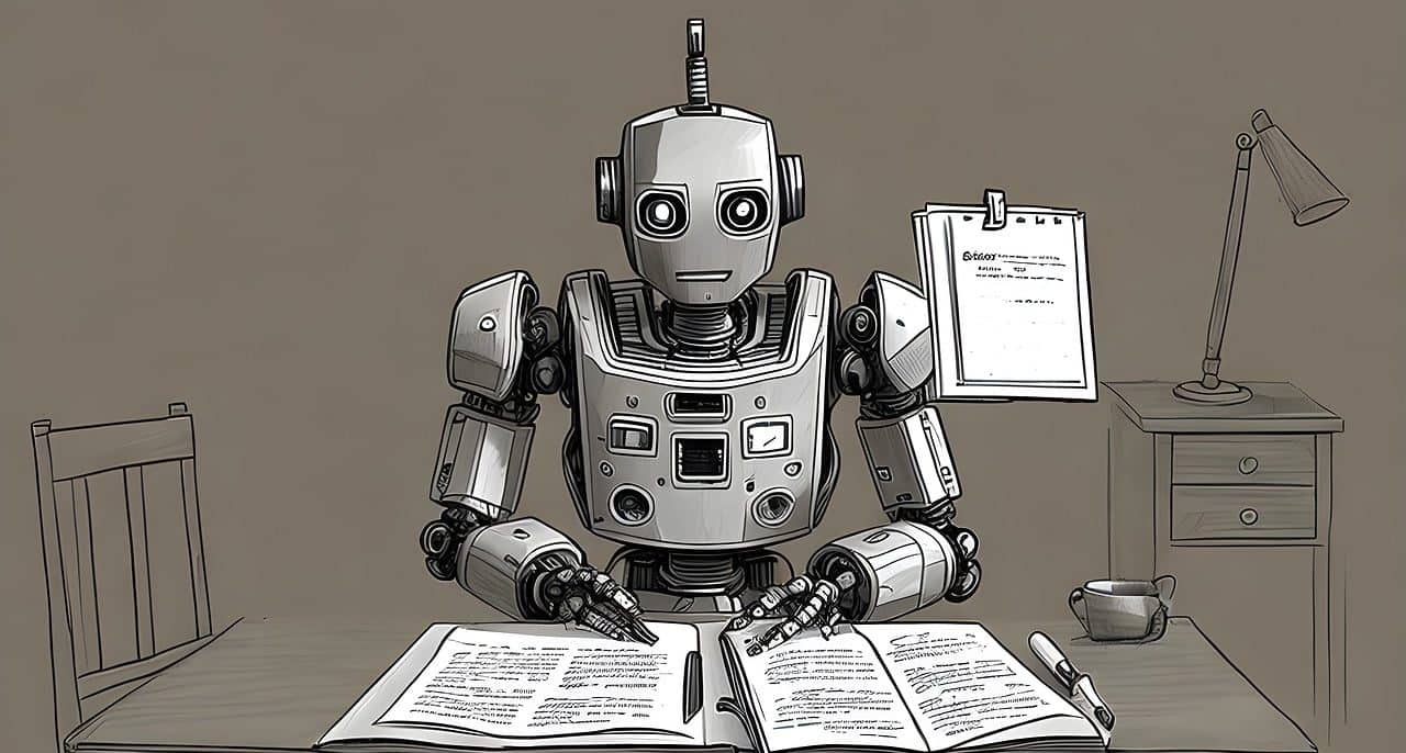 Robot reading