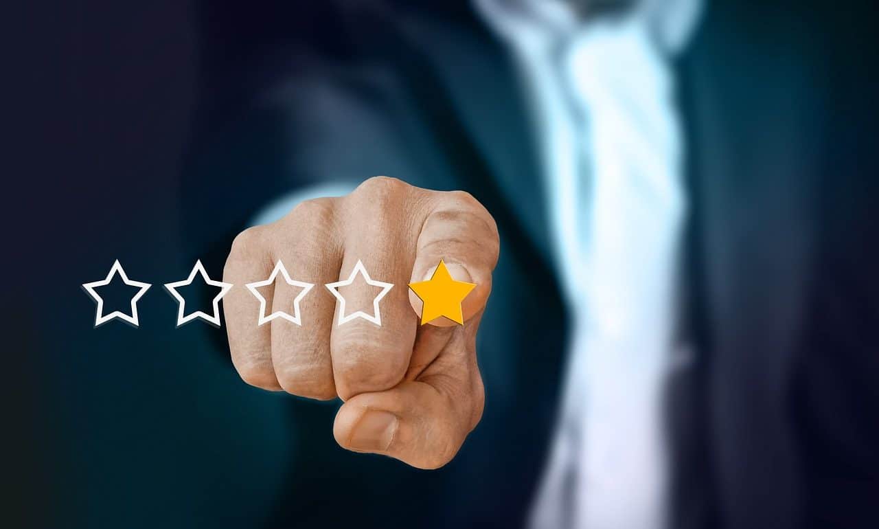 User rating one star