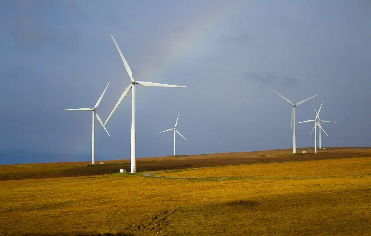 wind turbines