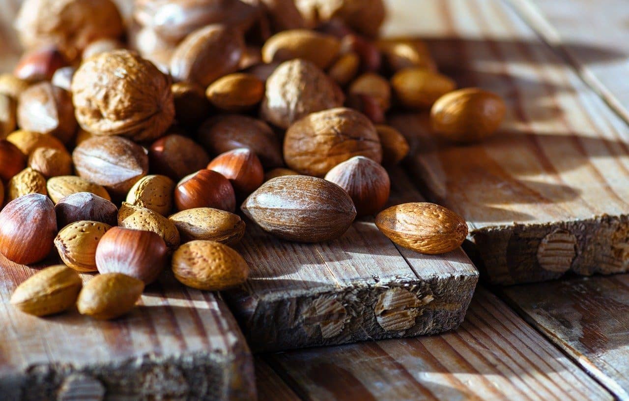 Various dried fruits