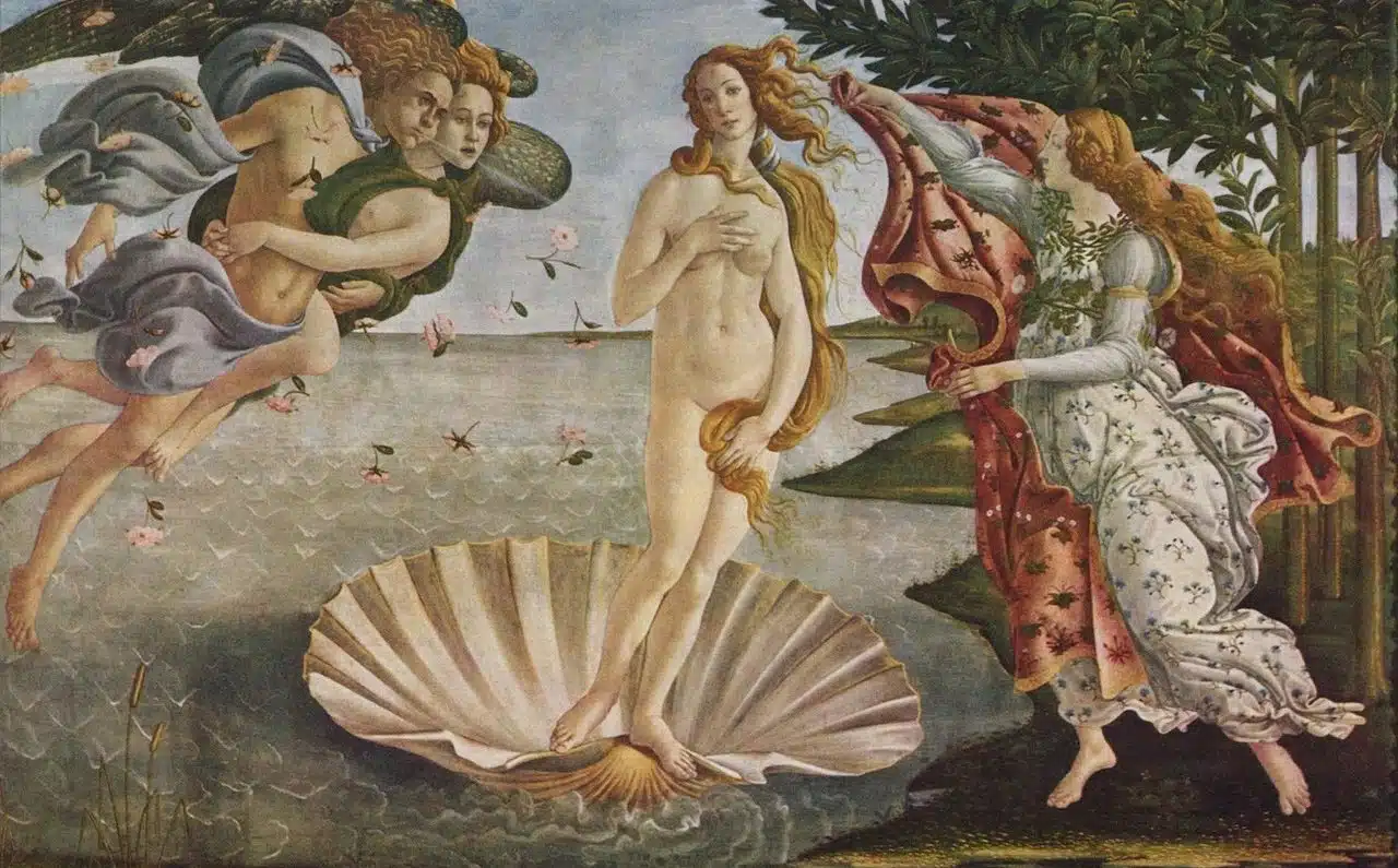 The birth of Venus