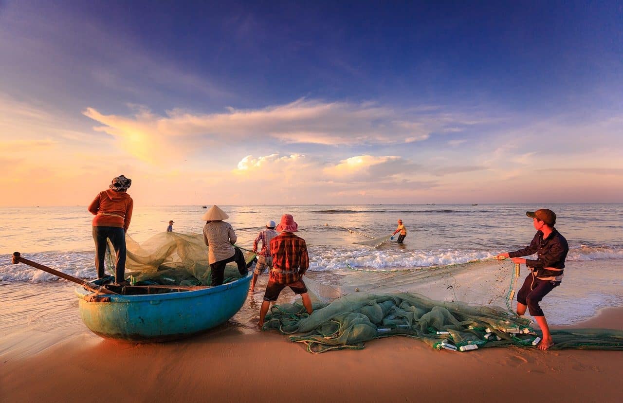 Small scale fishing