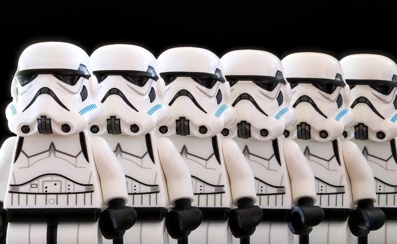 Star Wars stormtrooper dolls