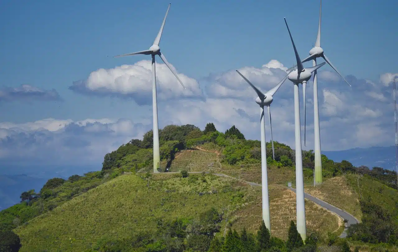 wind turbines